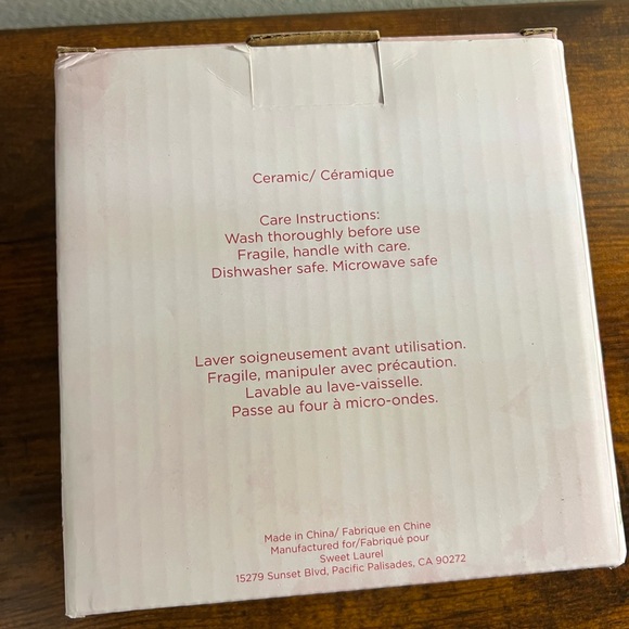 Sweet Laurel 6" Dessert Plates. New in box - Picture 6 of 6